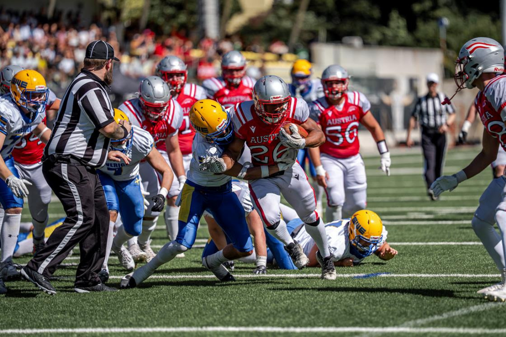 AFBÖ, German Football Network, GFN, German Football League, AFVD, GFL, DFFL, AFBÖ, AFLE, EFA, ELF, American Football, NFL, Football is family