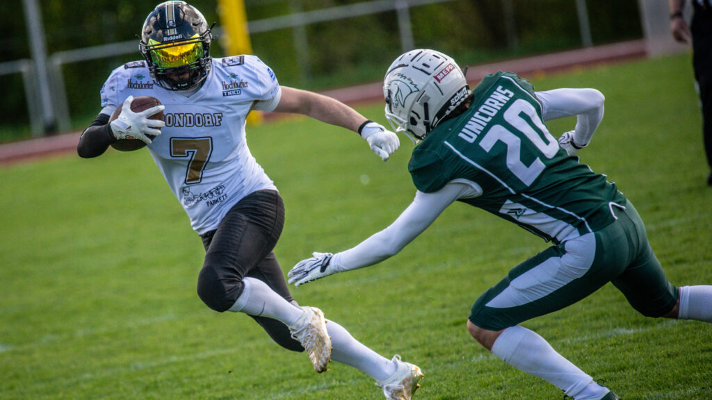 Schwäbisch Hall Unicorns, German Football Network, GFN, German Football League, AFVD, GFL, DFFL, AFBÖ, AFLE, EFA, ELF, American Football, NFL, Football is family