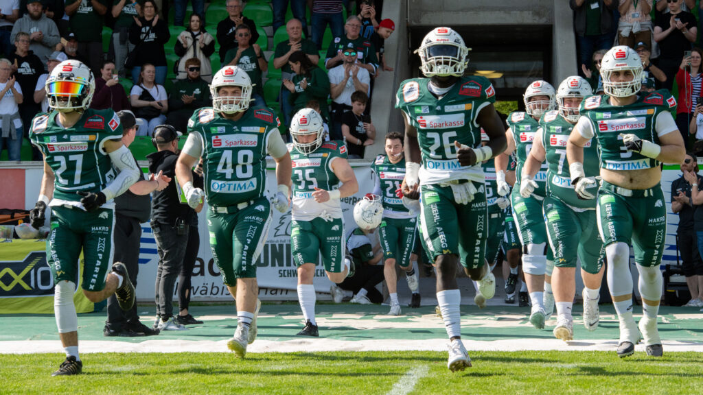Schwäbisch Hall Unicorns, German Football Network, GFN, German Football League, AFVD, GFL, DFFL, AFBÖ, AFLE, EFA, ELF, American Football, NFL, Football is family