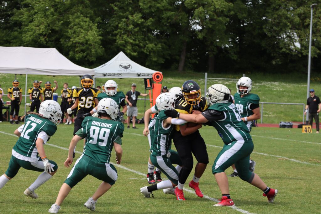 Schwäbisch Hall Unicorns, German Football Network, GFN, German Football League, AFVD, GFL, DFFL, AFBÖ, AFLE, EFA, ELF, American Football, NFL, Football is family