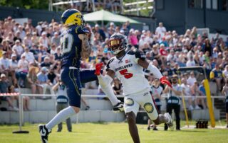 Hildesheim Invaders, Düsseldorf Panther, German Football Network, GFN, German Football League, AFVD, GFL, DFFL, AFBÖ, AFLE, EFA, ELF, American Football, NFL, Football is family
