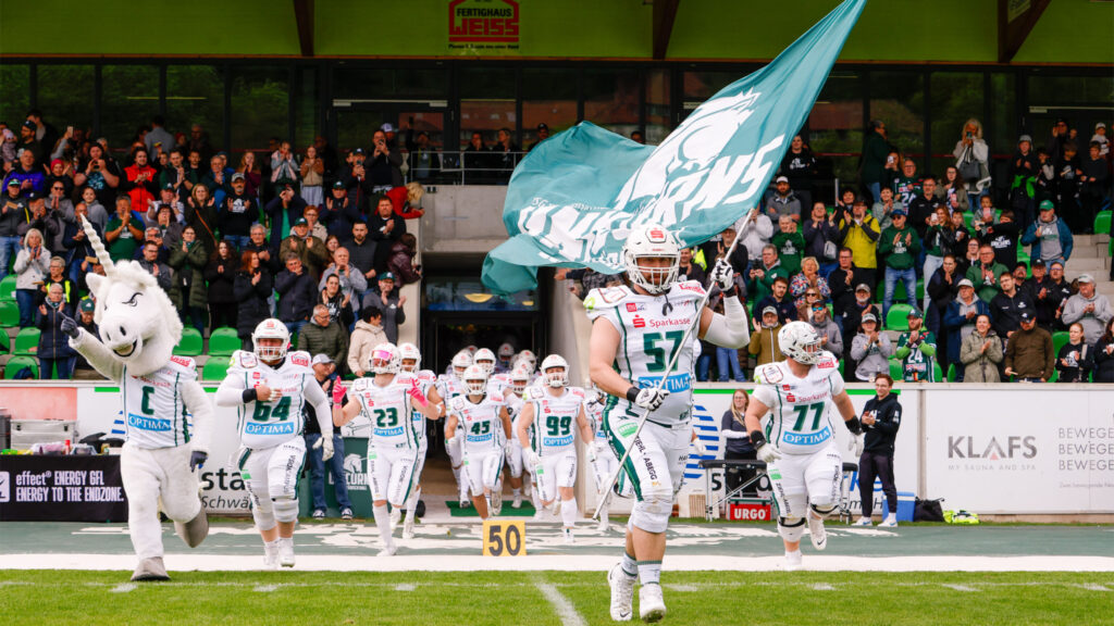 Schwäbisch Hall Unicorns, German Football Network, GFN, German Football League, AFVD, GFL, DFFL, AFBÖ, AFLE, EFA, ELF, American Football, NFL, Football is family