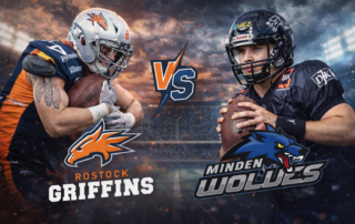 Rostock Griffins, German Football Network, GFN, German Football League, AFVD, GFL, DFFL, AFBÖ, AFLE, EFA, ELF, American Football, NFL, Football is family