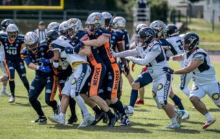 Rostock Griffins, German Football Network, GFN, German Football League, AFVD, GFL, DFFL, AFBÖ, AFLE, EFA, ELF, American Football, NFL, Football is family