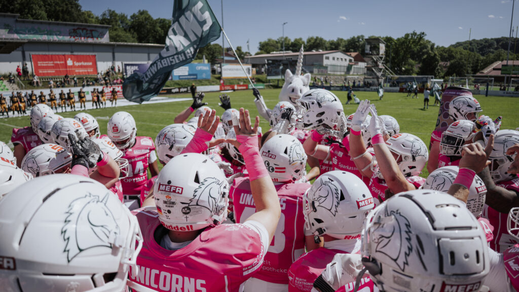 Schwäbisch Hall Unicorns, German Football Network, GFN, German Football League, AFVD, GFL, DFFL, AFBÖ, AFLE, EFA, ELF, American Football, NFL, Football is family
