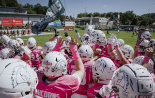 Schwäbisch Hall Unicorns, German Football Network, GFN, German Football League, AFVD, GFL, DFFL, AFBÖ, AFLE, EFA, ELF, American Football, NFL, Football is family