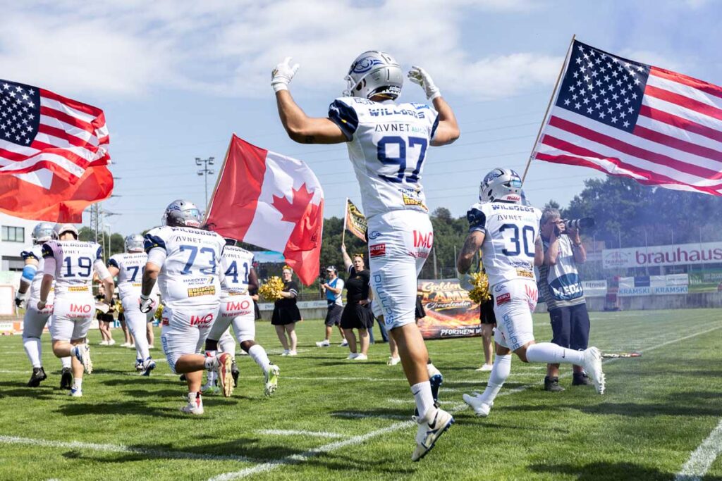 Pforzheim Wilddogs, German Football Network, GFN, German Football League, AFVD, GFL, DFFL, AFBÖ, AFLE, EFA, ELF, American Football, NFL, Football is family