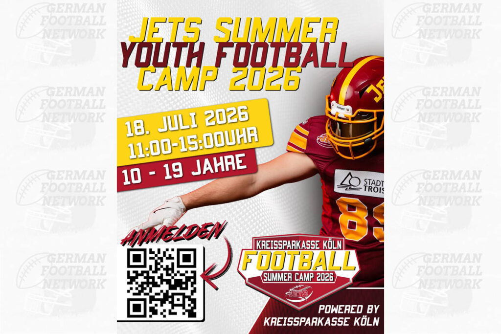 Troisdorf Jets, German Football Network, GFN, German Football League, AFVD, GFL, DFFL, AFBÖ, AFLE, EFA, ELF, American Football, NFL, Football is family