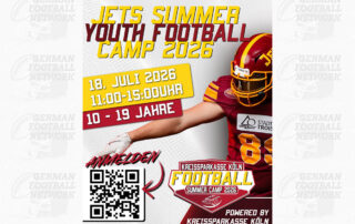 Troisdorf Jets, German Football Network, GFN, German Football League, AFVD, GFL, DFFL, AFBÖ, AFLE, EFA, ELF, American Football, NFL, Football is family