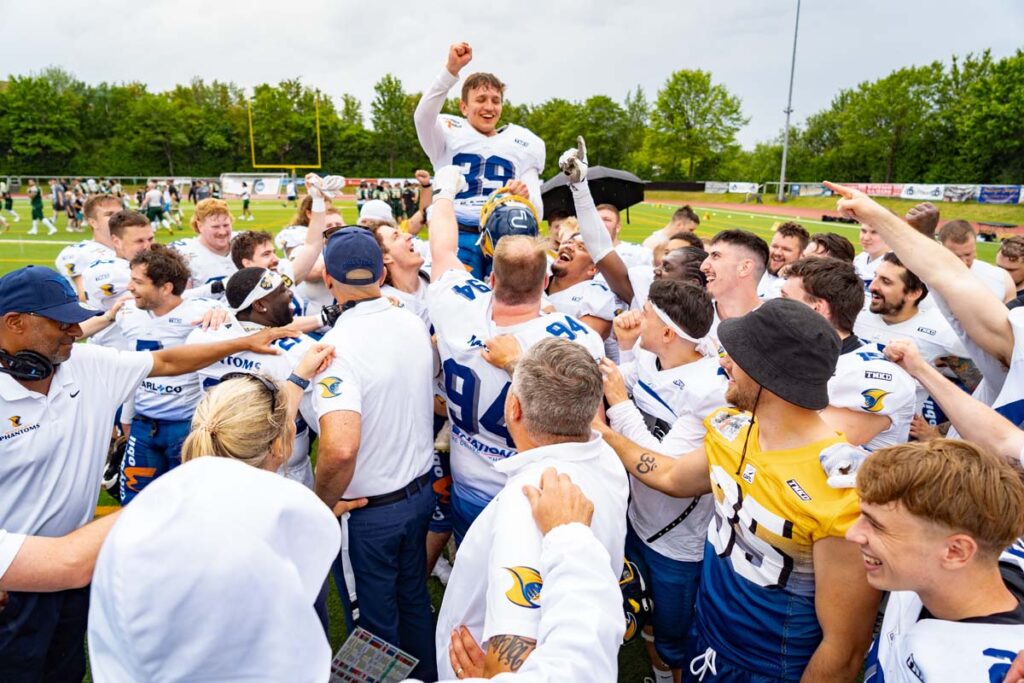 Wiesbaden Phantoms, German Football Network, GFN, German Football League, AFVD, GFL, DFFL, AFBÖ, AFLE, EFA, ELF, American Football, NFL, Football is family