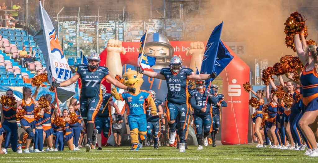 Rostock Griffins, German Football Network, GFN, German Football League, AFVD, GFL, DFFL, AFBÖ, AFLE, EFA, ELF, American Football, NFL, Football is family