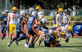 Rostock Griffins, German Football Network, GFN, German Football League, AFVD, GFL, DFFL, AFBÖ, AFLE, EFA, ELF, American Football, NFL, Football is family