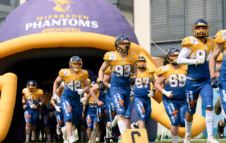 Wiesbaden Phantoms, German Football Network, GFN, German Football League, AFVD, GFL, DFFL, AFBÖ, AFLE, EFA, ELF, American Football, NFL, Football is family
