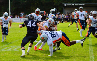 Rostock Griffins, German Football Network, GFN, German Football League, AFVD, GFL, DFFL, AFBÖ, AFLE, EFA, ELF, American Football, NFL, Football is family
