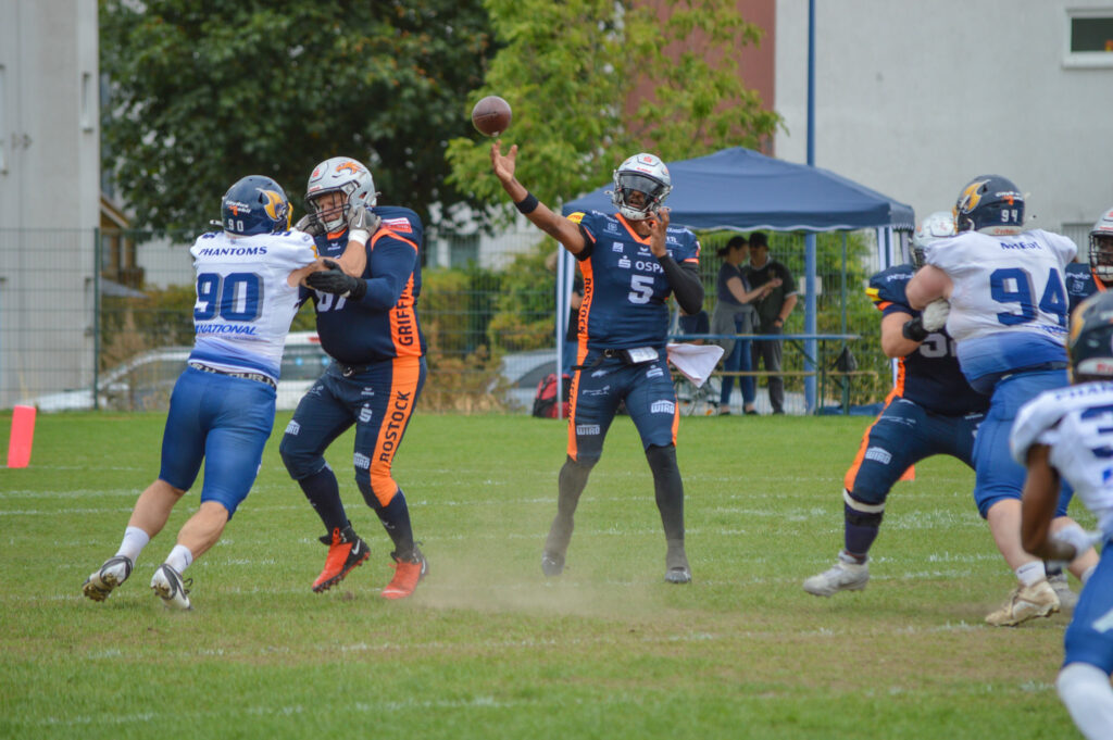 Rostock Griffins, German Football Network, GFN, German Football League, AFVD, GFL, DFFL, AFBÖ, AFLE, EFA, ELF, American Football, NFL, Football is family