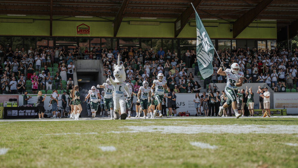 Schwäbisch Hall Unicorns, German Football Network, GFN, German Football League, AFVD, GFL, DFFL, AFBÖ, AFLE, EFA, ELF, American Football, NFL, Football is family
