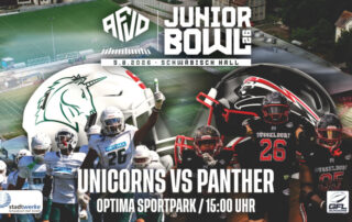 Schwäbisch Hall Unicorns, German Football Network, GFN, German Football League, AFVD, GFL, DFFL, AFBÖ, AFLE, EFA, ELF, American Football, NFL, Football is family