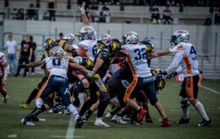 Rostock Griffins, German Football Network, GFN, German Football League, AFVD, GFL, DFFL, AFBÖ, AFLE, EFA, ELF, American Football, NFL, Football is family