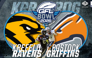 Rostock Griffins, German Football Network, GFN, German Football League, AFVD, GFL, DFFL, AFBÖ, AFLE, EFA, ELF, American Football, NFL, Football is family