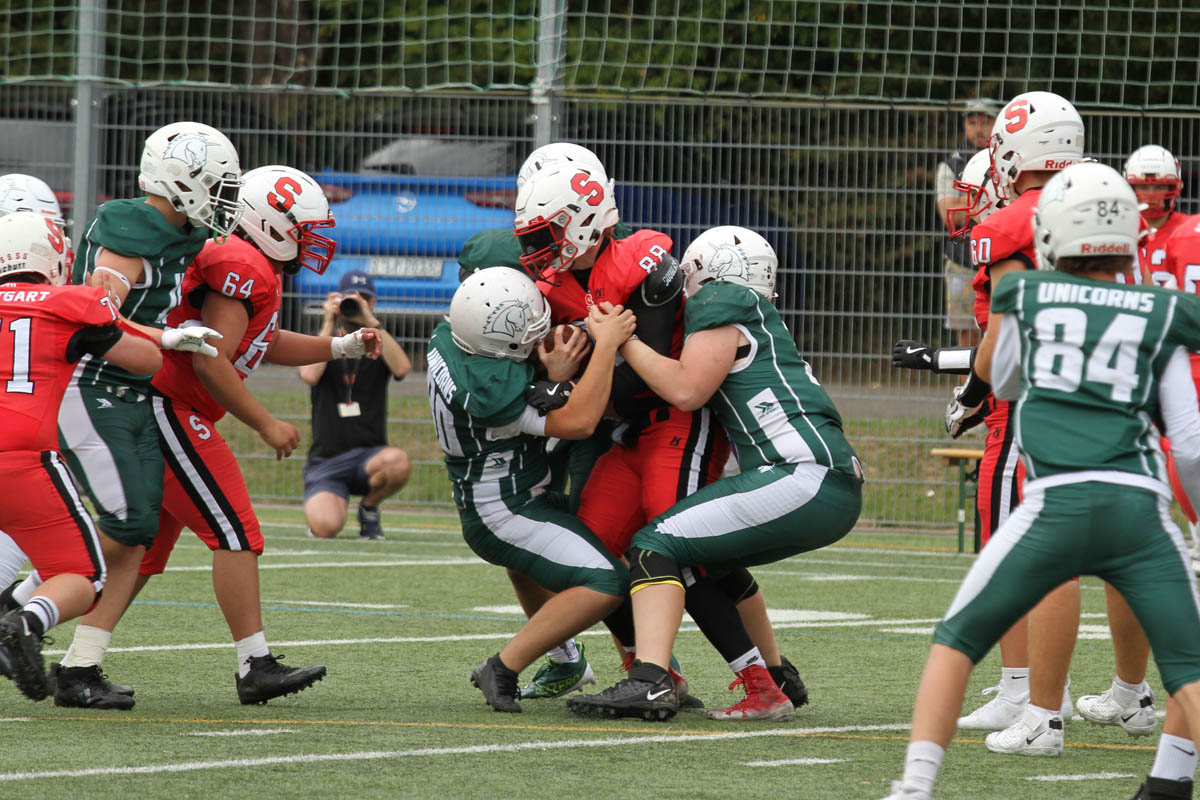 Schwäbisch Hall Unicorns, German Football Network, GFN, German Football League, AFVD, GFL, DFFL, AFBÖ, AFLE, EFA, ELF, American Football, NFL, Football is family