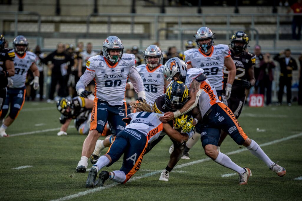 Rostock Griffins, German Football Network, GFN, German Football League, AFVD, GFL, DFFL, AFBÖ, AFLE, EFA, ELF, American Football, NFL, Football is family