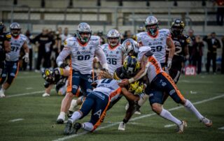 Rostock Griffins, German Football Network, GFN, German Football League, AFVD, GFL, DFFL, AFBÖ, AFLE, EFA, ELF, American Football, NFL, Football is family