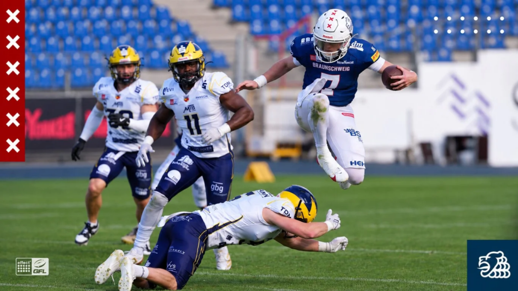 Braunschweig Lions, German Football Network, GFN, German Football League, AFVD, GFL, DFFL, AFBÖ, AFLE, EFA, ELF, American Football, NFL, Football is family